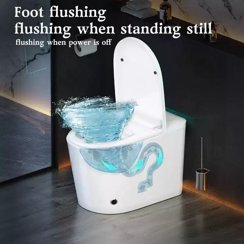 WC intelligente con bidet integrato e asciugatore ad aria calda