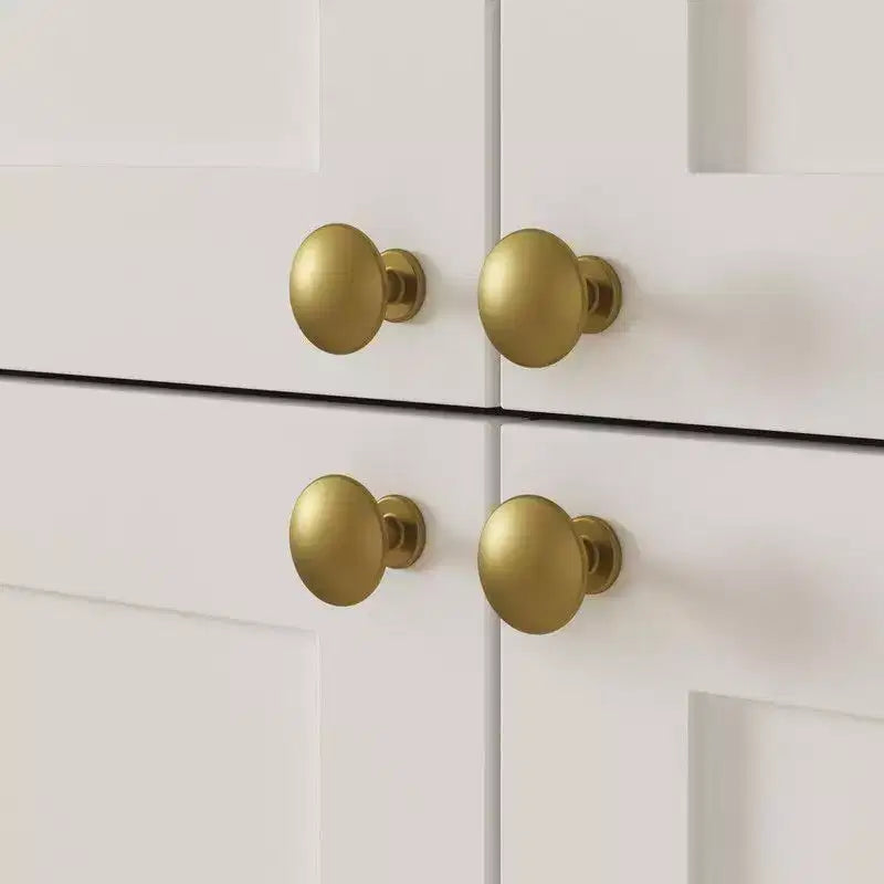 Dispensa da Cucina Bianca con Ante in Vetro ad Arco, Cassetti e Ripiani