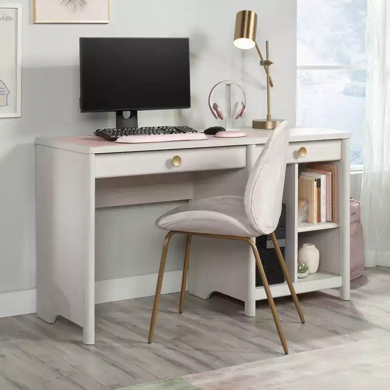 Scrivania per computer con cassetti e vano porta CPU