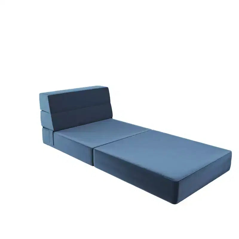 Sedia e Poltrona Modulari Pieghevoli – Velluto, Design 5-in-1