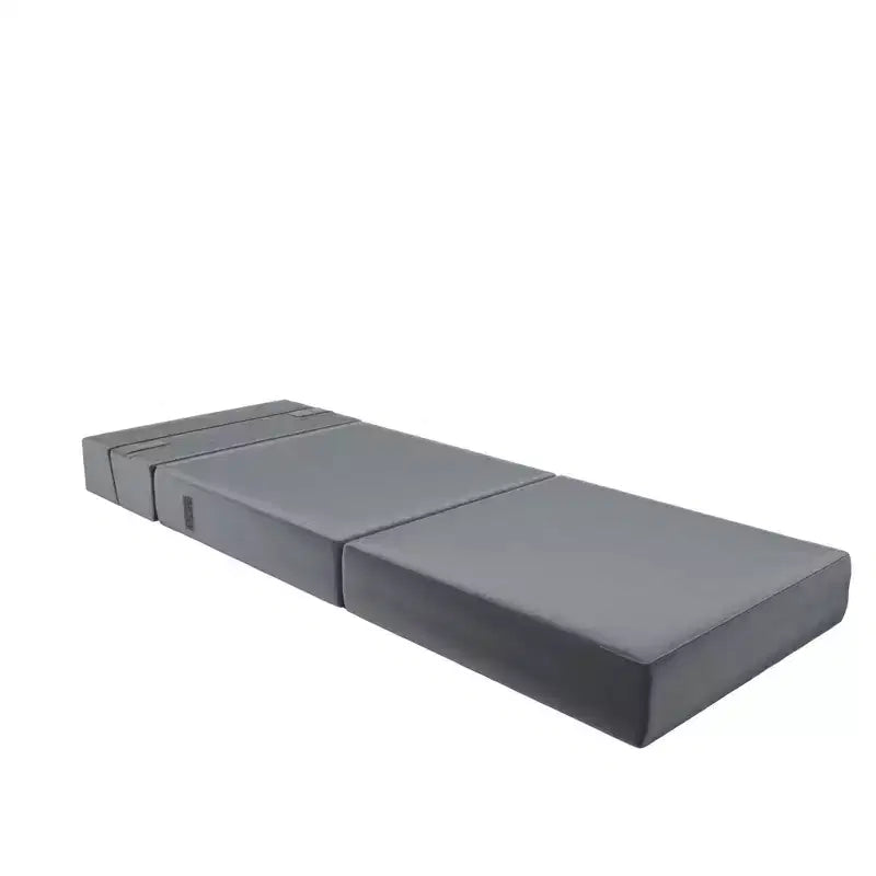 Sedia e Poltrona Modulari Pieghevoli – Velluto, Design 5-in-1